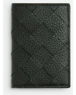 メンズ Bottega Veneta ディアゴ 折り畳みカードケース ブラック