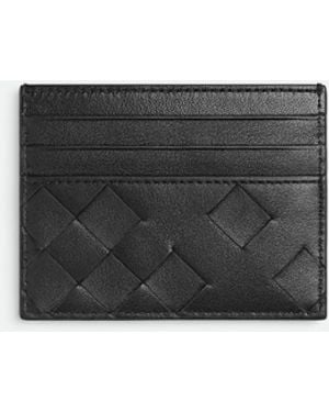 Bottega Veneta イントレチャート クレジットカードケース - ホワイト