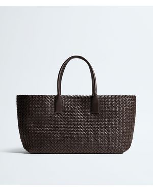 Bottega Veneta ミディアム カバ - ブラック