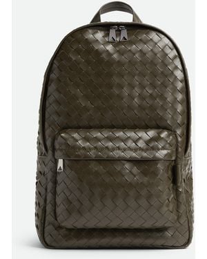Bottega Veneta イントレチャート バックパック - グリーン