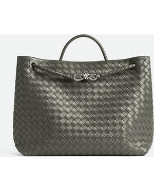 Bottega Veneta ラージ アンディアーモ - グレー