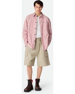 Bottega Veneta テクニカルコットン カーゴショートパンツ - ピンク