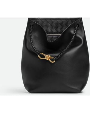 Bottega Veneta アンディアーモ バケット - ブラック