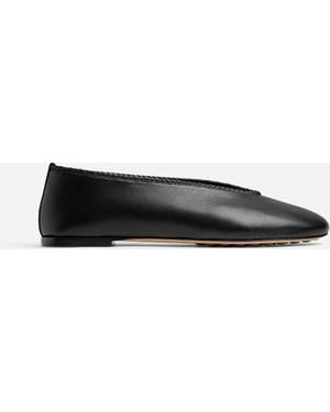 Bottega Veneta Rosa Ballerina - Black