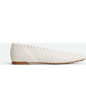 Bottega Veneta ソフィア バレリーナ - ホワイト