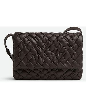 Bottega Veneta ランプル メッセンジャー - ブラック