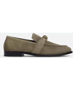 Bottega Veneta アステア ローファー - グリーン