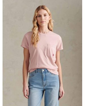 U.S. POLO ASSN. Light Patch Pocket Cotton T-Shirt - Multicolour