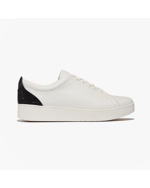 Fitflop Crystal-Backtab Trainers - White