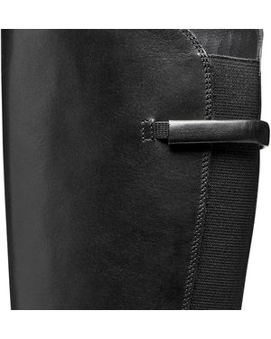Geox New Asheel Heeled Long Boot - Black