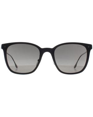BMW Sunglasses Bw0008 02D Matte Smoke Polarized - Grey