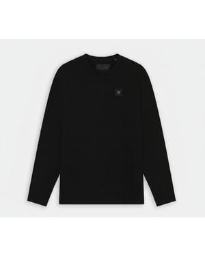 Lyle & Scott Supima Cotton L/Tshirt - Black