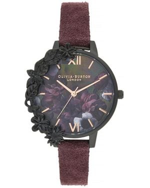 Olivia Burton Ob16Ad44 Ladies After Dark Watch - Black