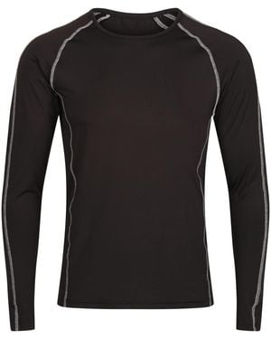 Regatta Base Layer Top Polyester - Black