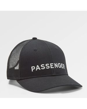 Passenger Organic Cotton Trucker Cap - Black