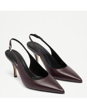 Russell & Bromley Hillcliffe Slingback High Heeled Shoe - Black