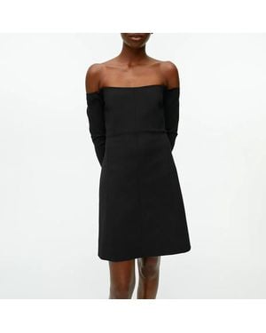 ARKET Off Shoulder Mini Dress - Black