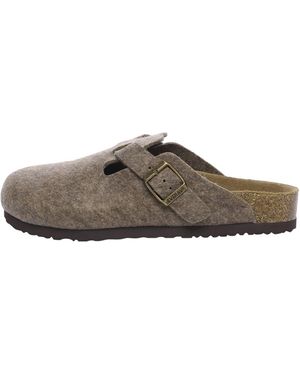 EVER AU Nightjarwea Leather Sandals - Brown