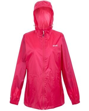 Regatta Waterproof Jacket Pack It Iii Polyamide Pop - Pink