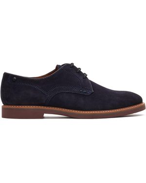 Base London Strand Derby Shoes - Blue