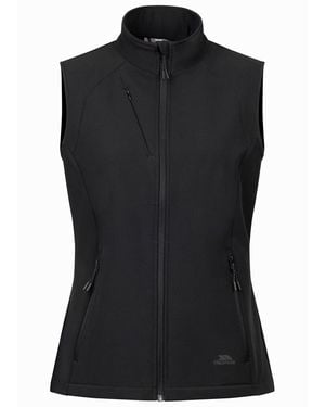 Trespass Ladies Mahall Softshell Gilet - Black