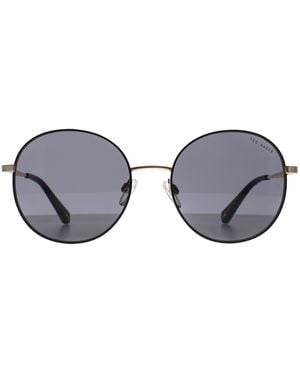 Ted Baker Round Shiny Tb1744 Viola Metal - Grey