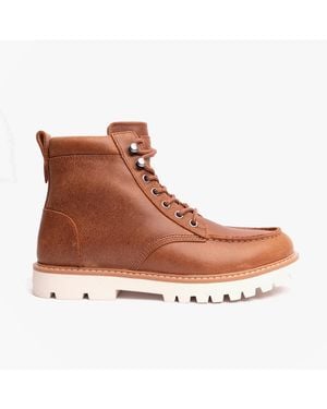 TOMS Tan Palomar Ankle Boots - Brown