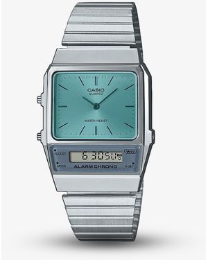 G-Shock Vintage Classic Dial Watch Aq-800Ec-2Aef - Blue