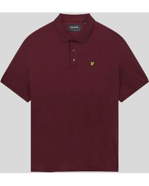 Lyle & Scott Cotton Polo Shirt - Red