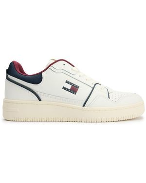 Tommy Hilfiger Fine Cleat Retro Trainers - White