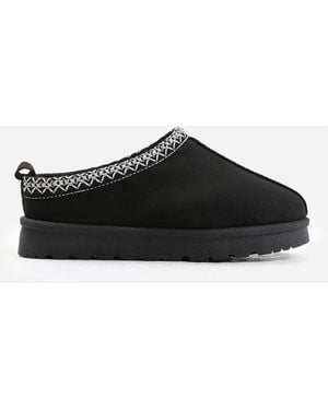 Where's That From 'Pine' Aztec Detail Faux Fur Lining Mini Boots - Black