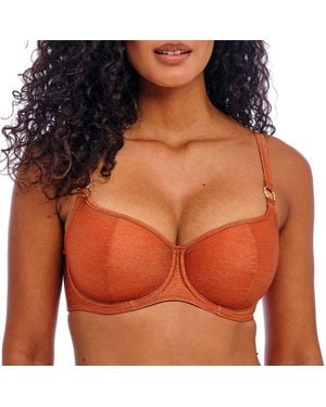 Freya Shimmer Arizona Wave Underwire Sweetheart Bikini Top - Orange