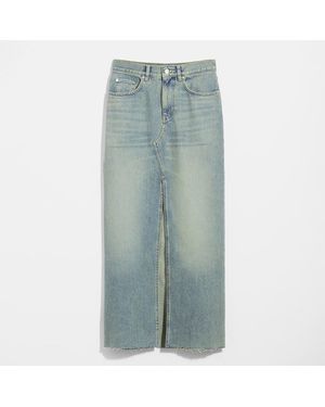 & Other Stories Denim Jenny Skirt - Blue