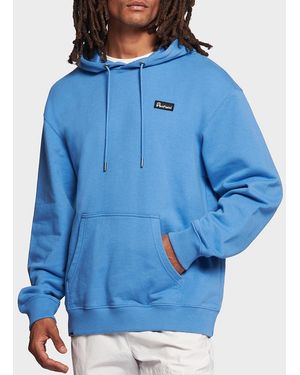 Penfield Badge Cotton Hoodie - Blue