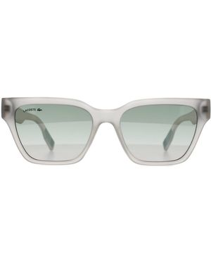 Lacoste Rectangle Matte Crystal Gradient L6002S - Grey