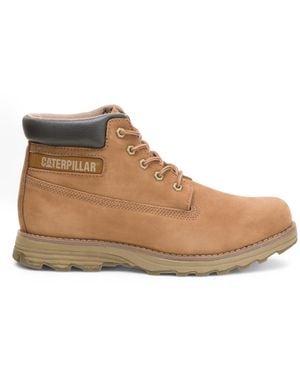Caterpillar Erpillar Founder Leather Everyday Ankle Boots - Brown