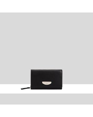 Dents Lavinia Leather Purse - Black
