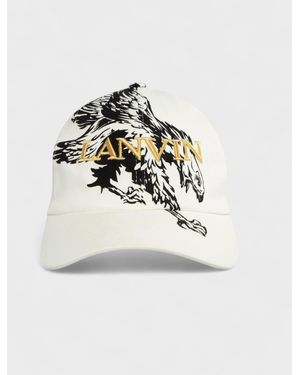 Lanvin X Future Eagle Baseball Cap - White