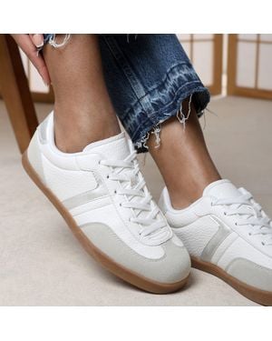 Where's That From Ensley Low Profile Panel Detailed Trainer - Blue