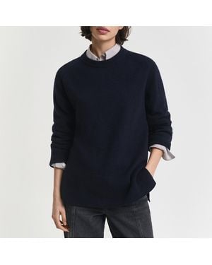 GANT Soft Wool Cashmere Jumper - Black