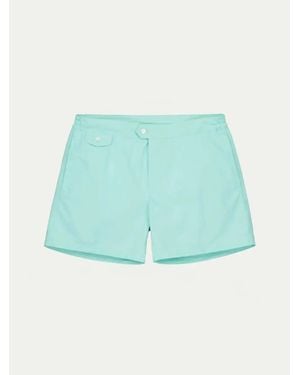 Aurélien Classic Mint Swim Shorts For - Green