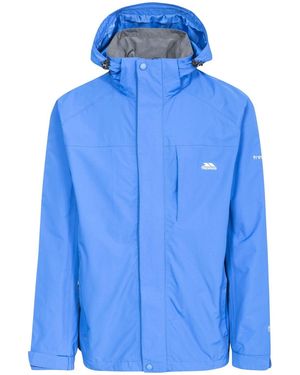 Trespass Waterproof Jacket Polyamide Taslan Pu Coating - Blue