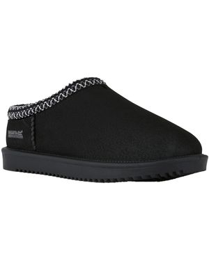 Regatta Ladies Risley Mules - Black