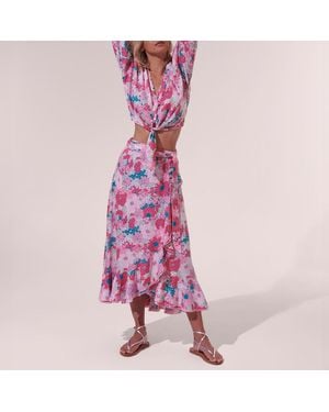 Poupette Aude Long Skirt - Pink