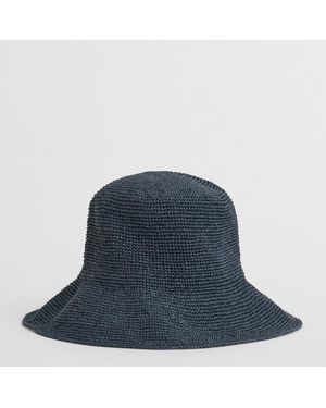 GANT Straw Hat - Blue