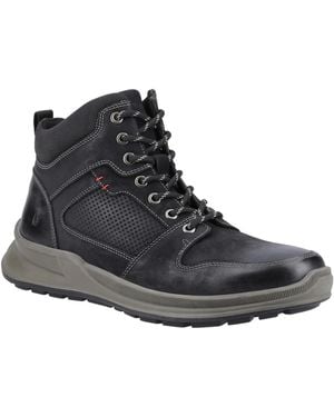 Hush Puppies Ankle Boots Arnie Mixed - Black