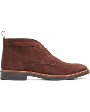 Base London Lincoln Chukka Boots - Brown