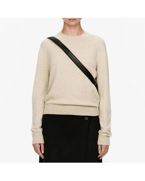 ARKET Wool Cashmere Jumper - Natural