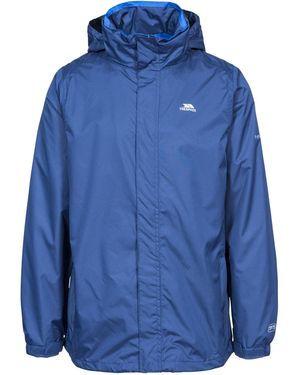 Trespass Waterproof Jacket Fraser Ii Polyester Tone - Blue