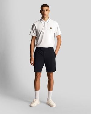 Lyle & Scott Golf Airlight Shorts - Black